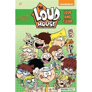 英语阅读章节书 House Clear 喧闹一家亲 and Loud 上海外文书店 英文原版 中小学英文课外阅读 The