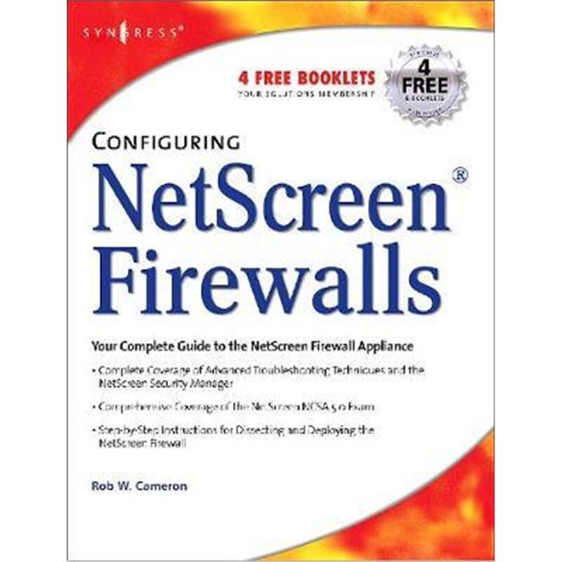 预订不退不换Configuring NetScreen Firewalls[9781932266399]