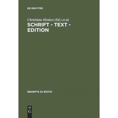 按需印刷DEG Schrift   Text   Edition[9783484295193]