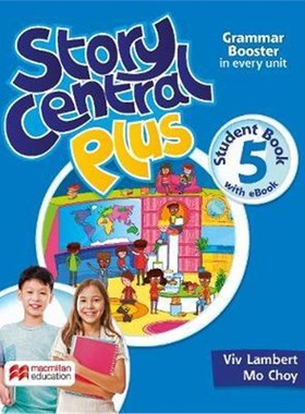 现货 Story Central Plus Level 5 Student Book with Reader, Student eBook, Reader eBook, and CLIL eBook