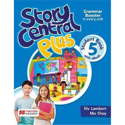 现货 Story Central Plus Level 5 Student Book with Reader, Student eBook, Reader eBook, and CLIL eBook