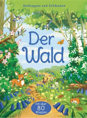 预订【德语】 Aufklappen und Entdecken: Der Wald[9781789415551]