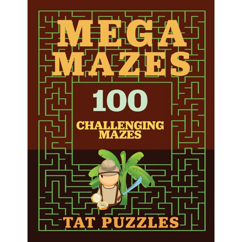 按需印刷不退不换Mega Mazes[9781925332322]