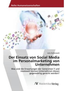 预订【德语】 Der Einsatz von Social Media im Personalm