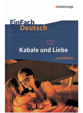 预订不退不换德语 Friedrich Schiller 'Kabale und Liebe'[9783140225311]