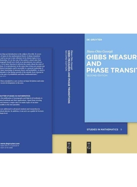 按需印刷DGYT Gibbs Measures and Phase Transitions[9783110250299]