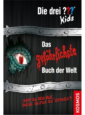 预订【德语】Die drei ???-Kids - Das gefahrlichste Buch der Welt[9783440136973]