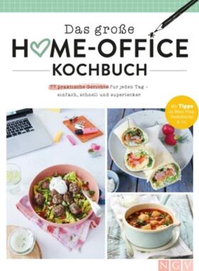 预订【德语】 Das große Home-Office-Kochbuch:Gut essen trotz Arbeitsstress: 77 einfache