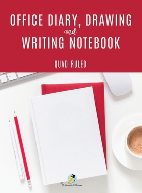 按需印刷Office Diary, Drawing and Writing Notebook Quad Ruled[9781541966253]