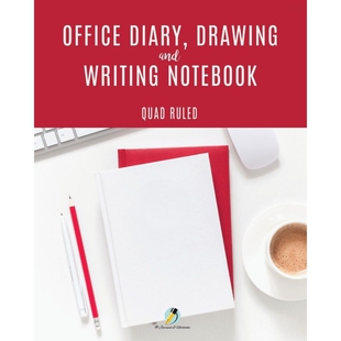 按需印刷Office Diary, Drawing and Writing Notebook Quad Ruled[9781541966253]