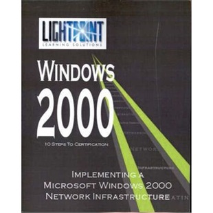 Windows 2000 Network 按需印刷Implementing 9780595148196 Microsoft Infrastructure