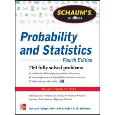 预订Schaum's Outline of Probability and Statistics