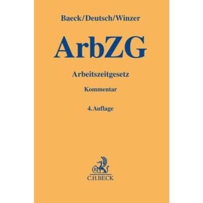 预订【德语】 Arbeitszeitgesetz (ArbZG), Kommentar: