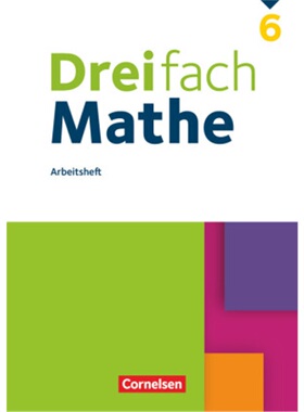 预订【德语】 Dreifach Mathe - Ausgabe 2021 - 6. Schuljahr[9783060436262]