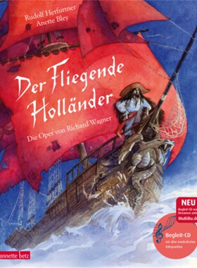 预订【德语】Der Fliegende Hollander (Das musikalische Bilderbuch mit CD und zum Stream[9783219114638]