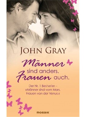 预订【德语】Men are from Mars, Women are from Venus[9783442391707]