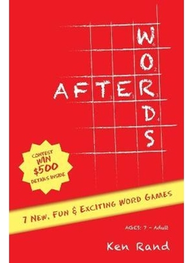 预订Afterwords:7 New, Fun & Exciting Word Games