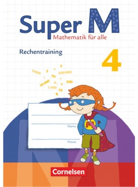 预订【德语】 Super M - Mathematik für alle - Zu allen Ausgaben - 4. Schuljahr[9783060831654]