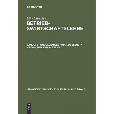 按需印刷DEG Grundlagen des Finanzwesens in hierarchischen Modulen[9783486239232]