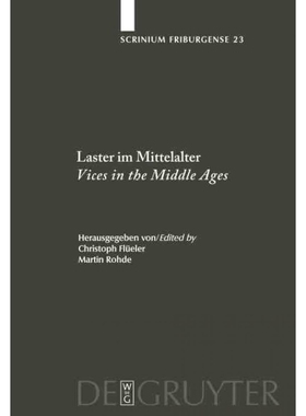 按需印刷DEG Laster im Mittelalter   Vices in the Middle Ages[9783110202748]
