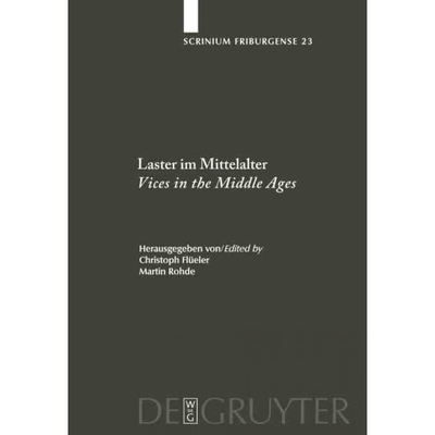 按需印刷不退不换DEG Laster im Mittelalter   Vices in the Middle Ages[9783110202748]