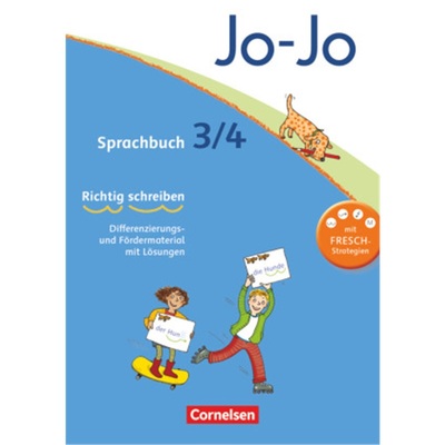 预订【德语】 Jo-Jo Sprachbuch - Allgemeine Ausgabe 2011 - 3./4. Schuljahr[9783060830817]