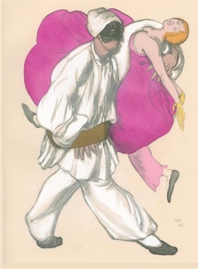 按需印刷Inedited Works of Bakst