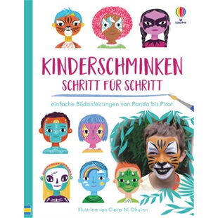 预订不退不换德语 Kinderschminken - Schritt für Schritt[9781789416206]