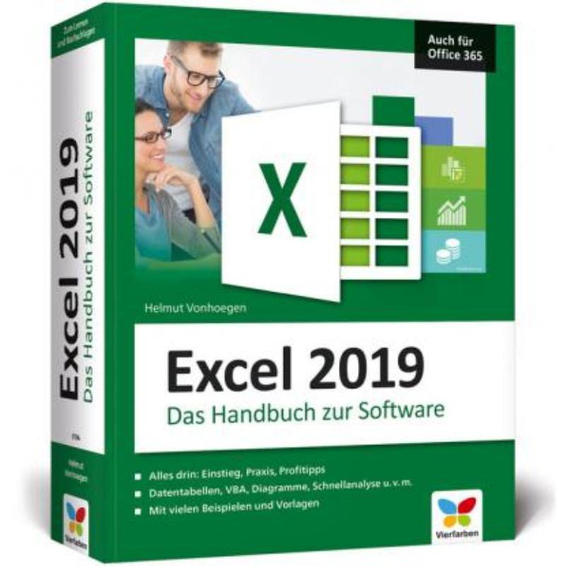 预订【德语】 Excel 2019:Das Handbuch zur Software. Auch für Office 365 书籍/杂志/报纸 科普读物/自然科学/技术类原版书 原图主图