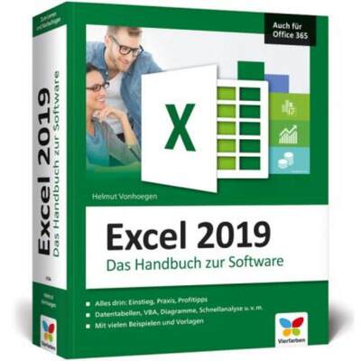 预订【德语】 Excel 2019:Das Handbuch zur Software. Auch für Office 365