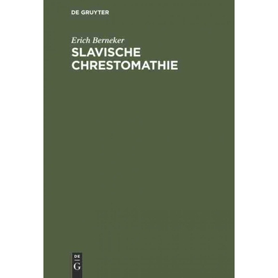 按需印刷DEG Slavische Chrestomathie[9783111107912]