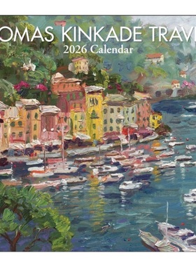 预订Thomas Kinkade Travels 2026 Deluxe Wall Calendar[9781524896799]