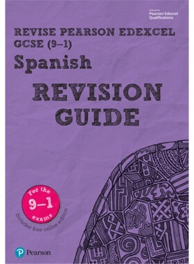 预订Revise Edexcel GCSE (9-1) Spanish Revision Guide[9781292132105]