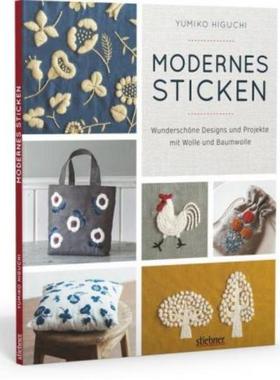 预订【德语】 Modernes Sticken:Wunderschöne Designs und Projekte mit Wolle und Baumwoll
