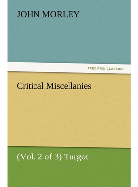按需印刷不退不换Critical Miscellanies (Vol. 2 of 3) Turgot[9783847239062]