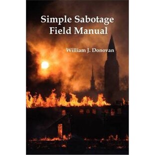 按需印刷不退不换Simple Sabotage Field Manual[9781849023184]
