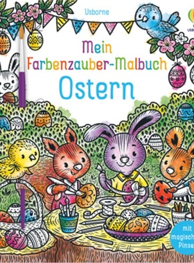 预订【德语】 Mein Farbenzauber-Malbuch: Ostern[9781789417128]