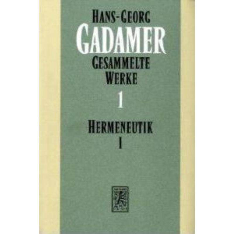 预订【德语】 Hermeneutik. Tl.1:Wahrheit und Methode. Grundzüge einer philosophischen H
