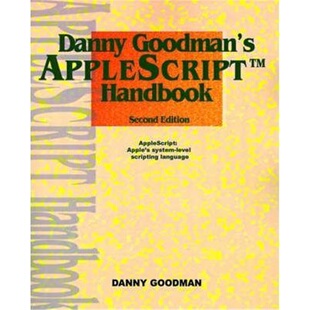 按需印刷不退不换Danny Goodman's Applescript Handbook[9780966551419]
