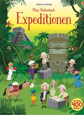 预订【德语】 Mein Stickerbuch: Expeditionen[9781789413847]