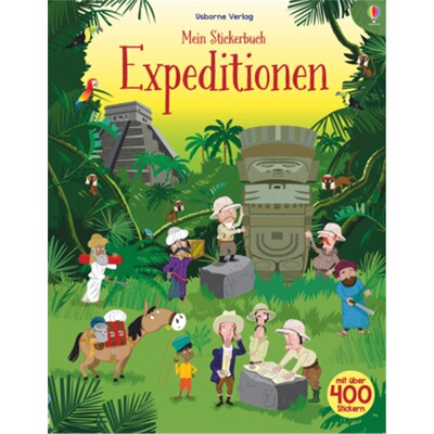 预订【德语】 Mein Stickerbuch: Expeditionen[9781789413847]