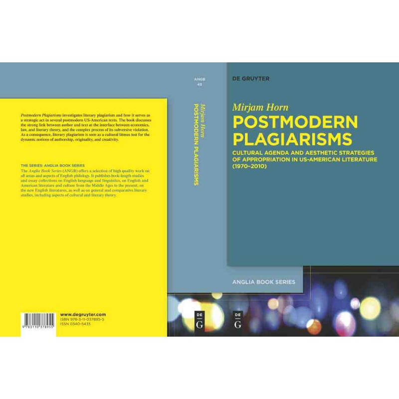 按需印刷不退不换DGYT Postmodern Plagiarisms[9783110378955]
