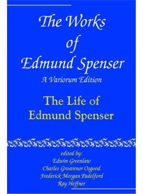 按需印刷不退不换The Works of Edmund Spenser:A Variorum Edition[9780801869938]