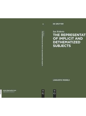 按需印刷DGYT The Representation of Implicit and Dethematized Subjects[9783110131147]