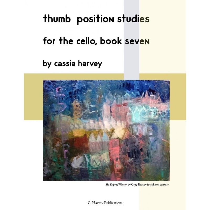 按需印刷不退不换Thumb Position Studies for the Cello, Book Seven[9781635230024]