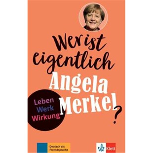 预订不退不换德语 Wer ist eigentlich Angela Merkel?[9783126742214]