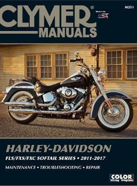 预订Clymer Harley-Davidson FLS/FXS/FXC Softail Series 2011-2017:2011-2017