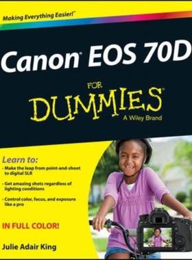 预订Canon EOS 70D For Dummies