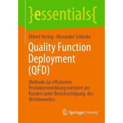 预订不退不换德语 Quality Function Deployment (QFD):Methode zur effizienten Produktentwicklung orient