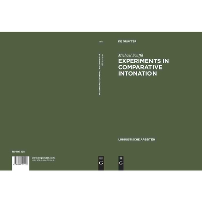 按需印刷DGYT Experiments in Comparative Intonation[9783484301146]